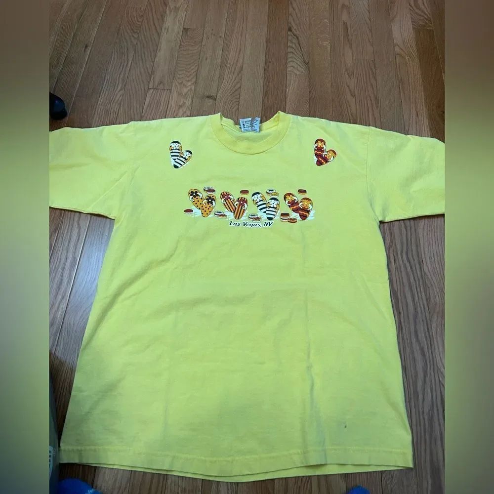 Vintage Las Vegas Nevada Flip Flops Tshirt
